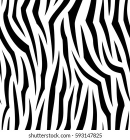 Animal abstract skin monochrome seamless pattern. Vector.