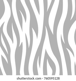 Animal abstract skin monochrome seamless pattern. Vector.