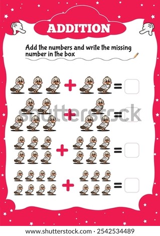 Animal Additional worksheets for kids 