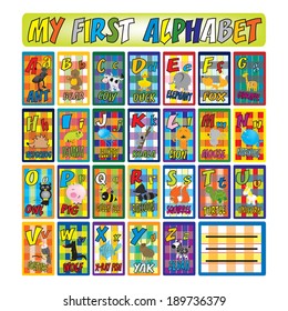 animal alphabet for kids