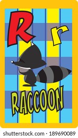 animal alphabet for kids,letter R