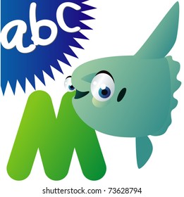 Animal alphabet: M is for Mola-mola