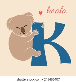 Animal & Animals. K for the koala