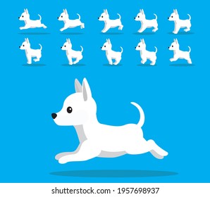 Animal Animation Sequence Dog Inca Orchid Cartoon Vector