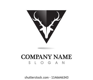animal antler and deer vector design