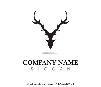 animal antler and deer vector design