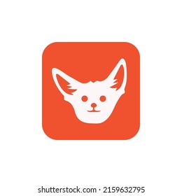 Animal app icon design and orange color