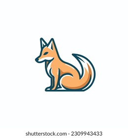 Animal art clip art icon. black outline. animal sticker. mascot style animal vector icon. white background isolated. vector illustration design. symbol animal icon. cartoon style.