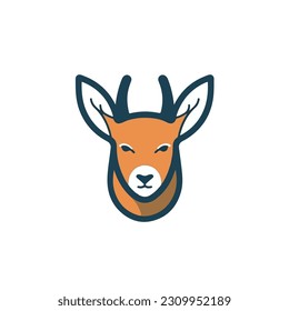 Animal art clip art icon. black outline. animal sticker. mascot style animal vector icon. white background isolated. vector illustration design. symbol animal icon. cartoon style.