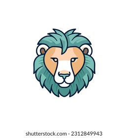 Animal art clip art icon. black outline. animal sticker. mascot style animal vector icon. white background isolated. vector illustration design. symbol animal icon. cartoon style.