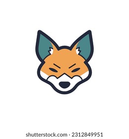 Animal art clip art icon. black outline. animal sticker. mascot style animal vector icon. white background isolated. vector illustration design. symbol animal icon. cartoon style.