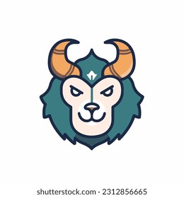 Animal art clip art icon. black outline. animal sticker. mascot style animal vector icon. white background isolated. vector illustration design. symbol animal icon. cartoon style.