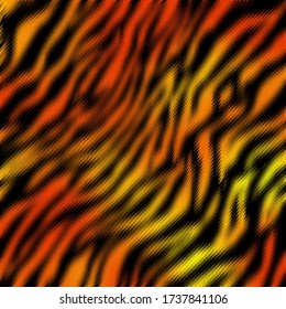 Fondo animal. Patrón exótico en bajo estilo de poli. Patrón de tiras diagonales. Imagen vectorial.