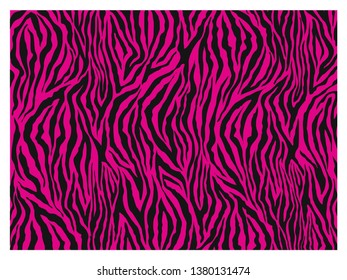 Animal background pattern - pink tiger skin texture. Background texture of pink tiger skin. Sexy and femine pink organic pattern. Use this texture for your unique design