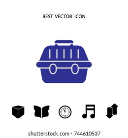 Animal bag, vector icon