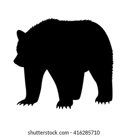 animal bear abstract,vector illustration