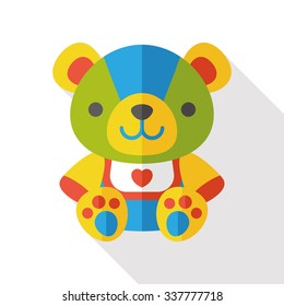 animal bear flat icon