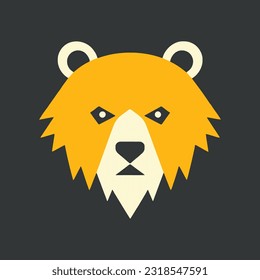 Animal Bear Logo Illustration Vector Design Template
