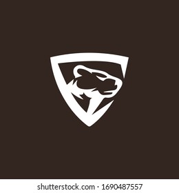 Animal Bear Logo Vector Design Template