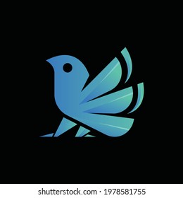 Animal Bird Modern Vector Logo Design