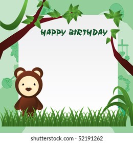 Animal Birthday Card