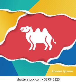 animal camel icon