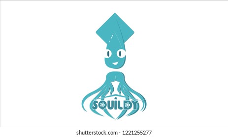 animal caracter squidy