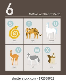 animal card