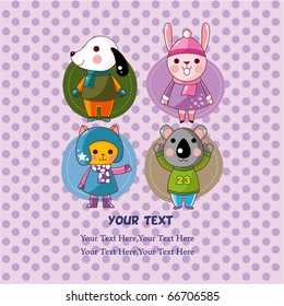animal card