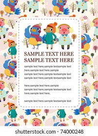 animal card