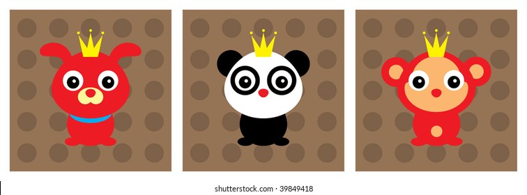 animal card set 4