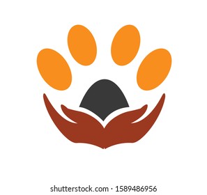 Animal Care design vector , ilustrator, symbol and shape