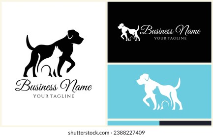 animal care hospital logo template