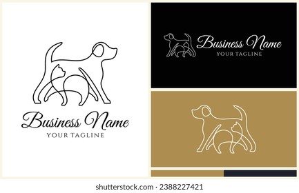 animal care hospital logo template