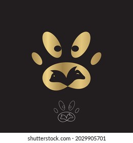 Animal Care logo design template