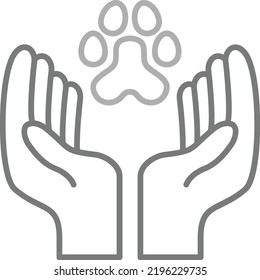 Animal Care vector icon. Can be used for printing, mobile and web applications.