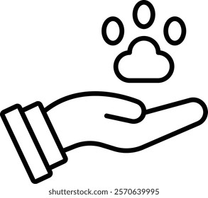 Animal Care vector icon. Can be used for printing, mobile and web applications.