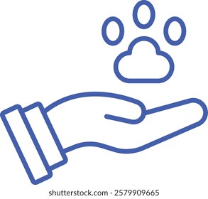 Animal Care vector icon. Can be used for printing, mobile and web applications.