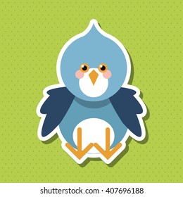 Animal cartoon design , editable vector
