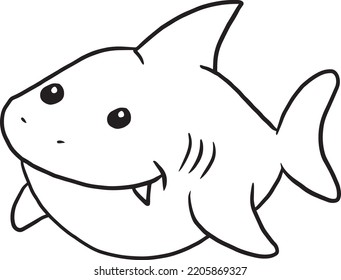 animal cartoon doodle kawaii anime coloring page cute illustration clip art character