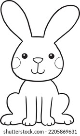 animal cartoon doodle kawaii anime coloring page cute illustration clip art character
