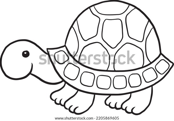 Animal Cartoon Doodle Kawaii Anime Coloring Stock Vector (Royalty Free ...