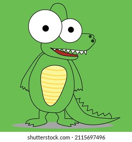 animal cartoon graphic style. Modern design for advertising, branding, greeting cards, covers, posters, banners. Vector 