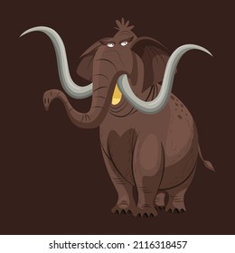 animal cartoon graphic style. Modern design for advertising, branding, greeting cards, covers, posters, banners. Vector 