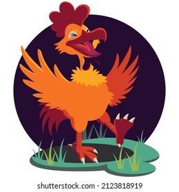 animal cartoon graphic style modern design vector