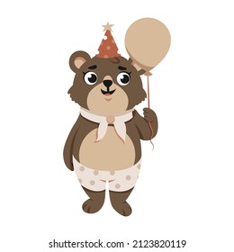 animal cartoon graphic style modern design vector