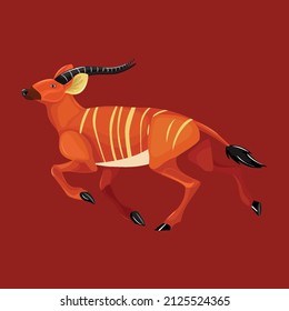 animal cartoon graphic style modern design vector