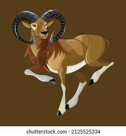 animal cartoon graphic style modern design vector