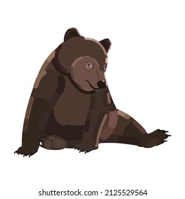 animal cartoon graphic style modern design vector