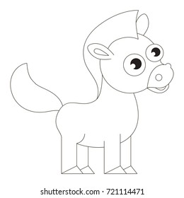 Similar Images, Stock Photos & Vectors of coloring pattern page. Funny